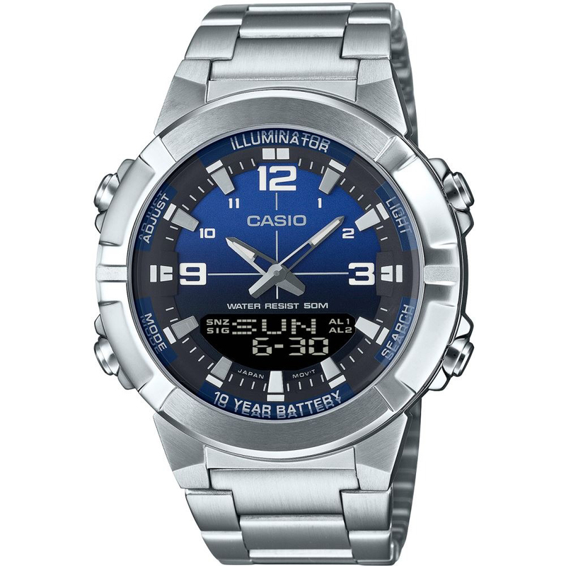 CASIO AMW-870DA-2A1VDF Analog - Dijital ERKEK KOL SAATİ