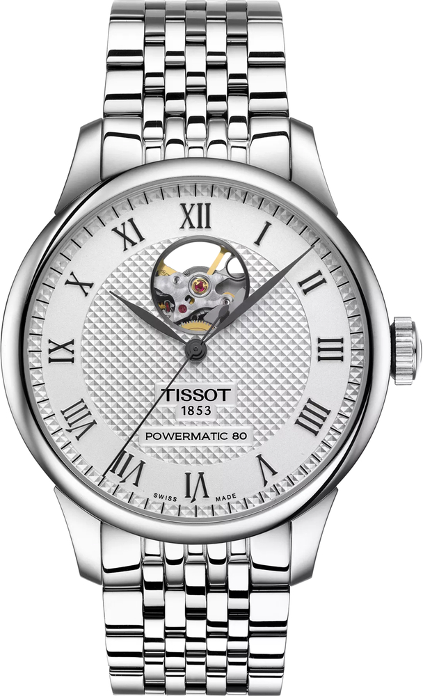 Tissot T006.407.11.033.02 Le Locle Powermatic 80 Open Heart Erkek Kol Saati