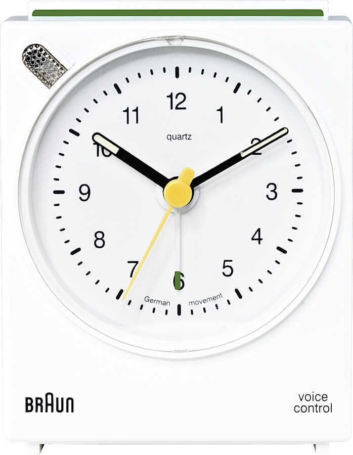 Braun Bnc004Whwh Alarmlı Masa Saat Beyaz Ses Kontrol
