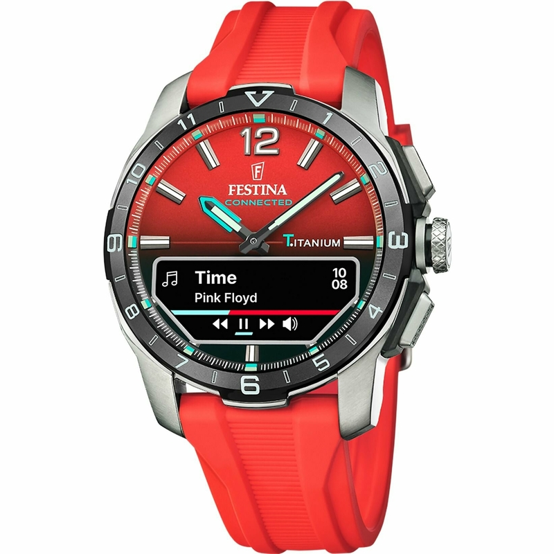 Festına F23000/6 Connected D Red Erkek Kol Saati