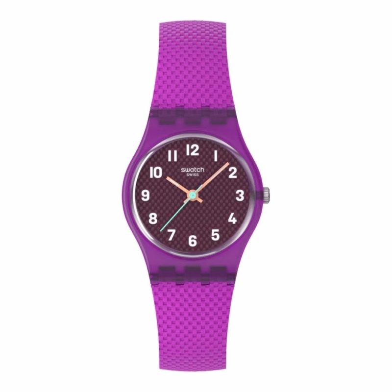 LV122 Swatch Magenta Weave Kadınkol Saati LV122