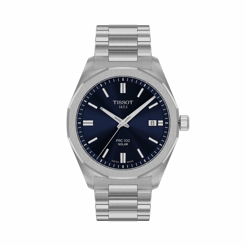 Tissot Prc 100 Solar Quartz 39Mm T1514221104100 Erkek Kol Saati T151.422.11.041.00