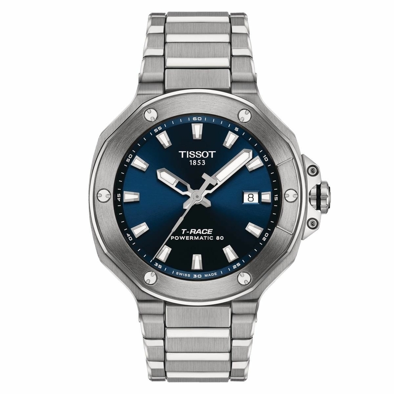 Tissot T1418071104100 T-Race Powermatic 80 41Mm Erkek Kol Saati T141.807.11.041.00