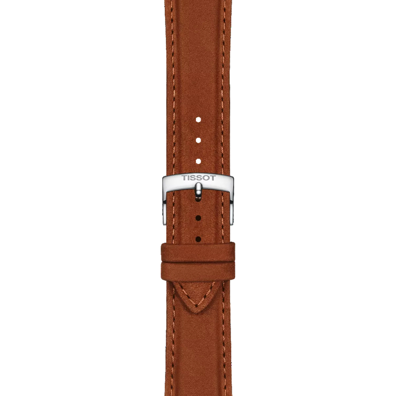 Tissot Taba Deri Kayış Boynuz Aralığı 21 Mm