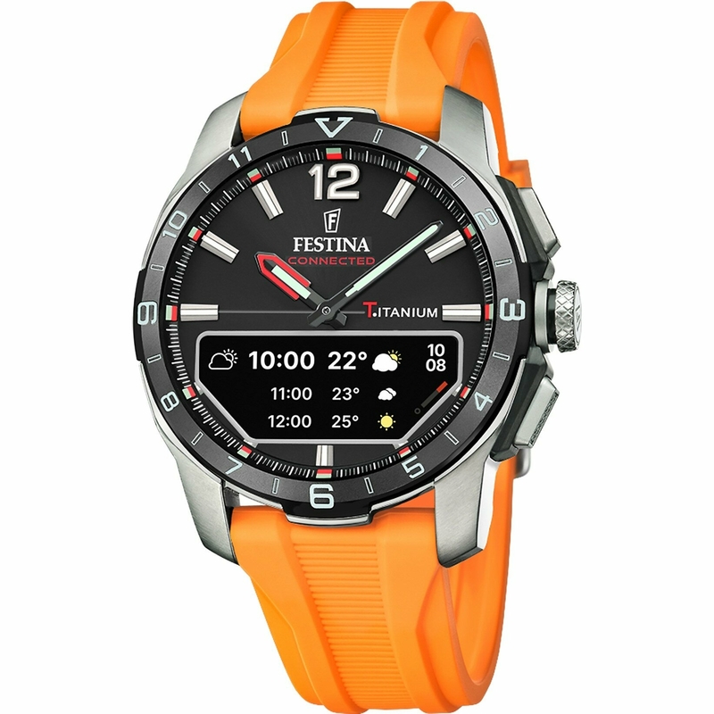 Festına F23000/D Connected-D Orange Erkek Kol Saati