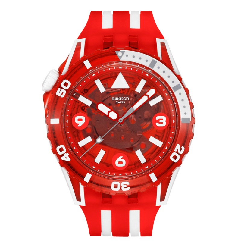 Sscu09R100 Swatch Scubaqua Lion's Mane Erkek Kol Saati Sscu09R100