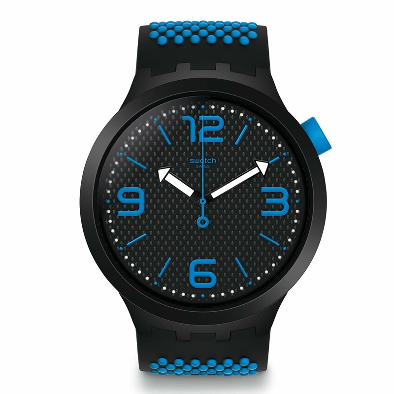 Swatch So27B101 Plastik Silikon Erkek Kol Saati