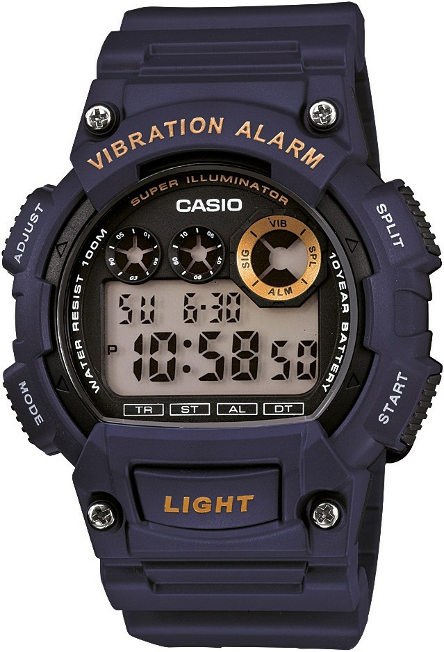 CASIO W-735H-2AVDF (Quartz)Pilli ERKEK KOL SAATİ