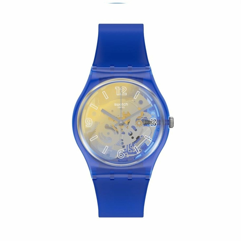 Swatch  Gn278 Yellow Disco Fever Banayn Kol Saati