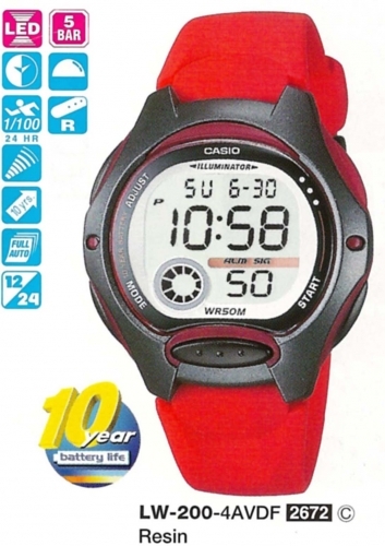 Casio Lw-200-4Avdf Kadın Kol Saati