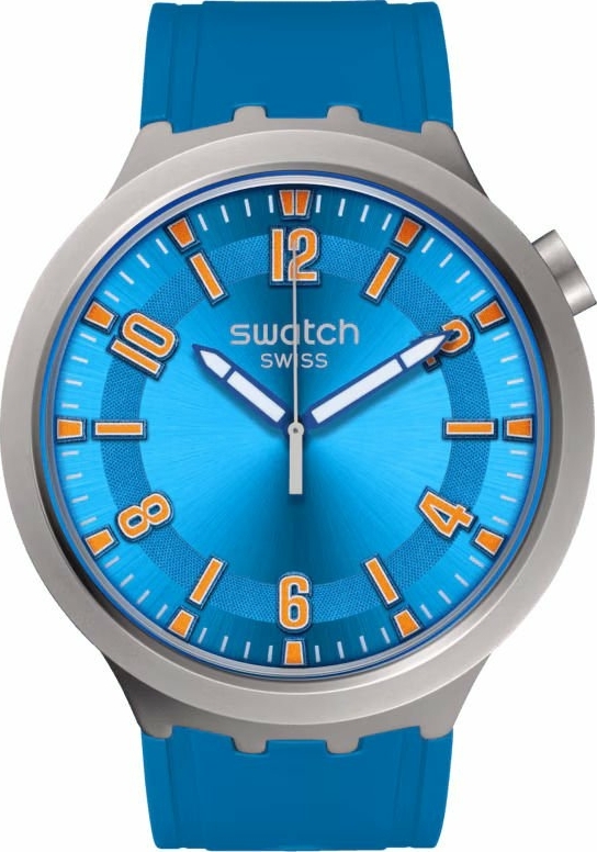 Swatch Sb07S115 Blue In The Works Kol Saati