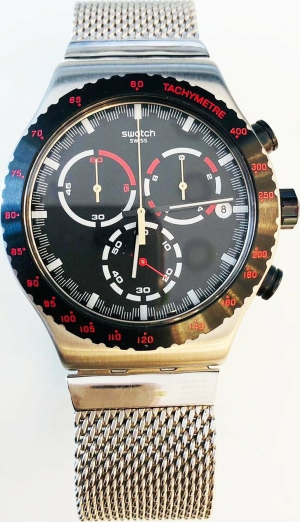 Swatch Yvs407 Hasır Erkek Kol Saati