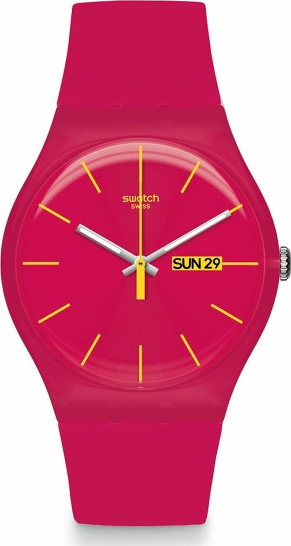 Swatch SUOR704 Plastik Silikon Kadın Kol Saati