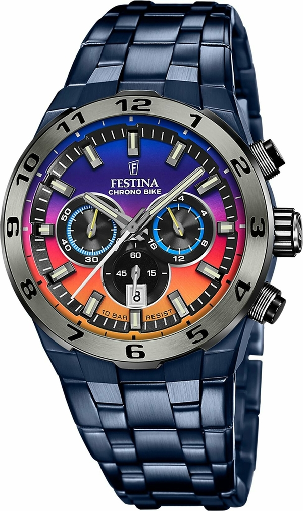 Festına F20709/1 Chrono Bıke Multıcolor Erkek Kol Saati