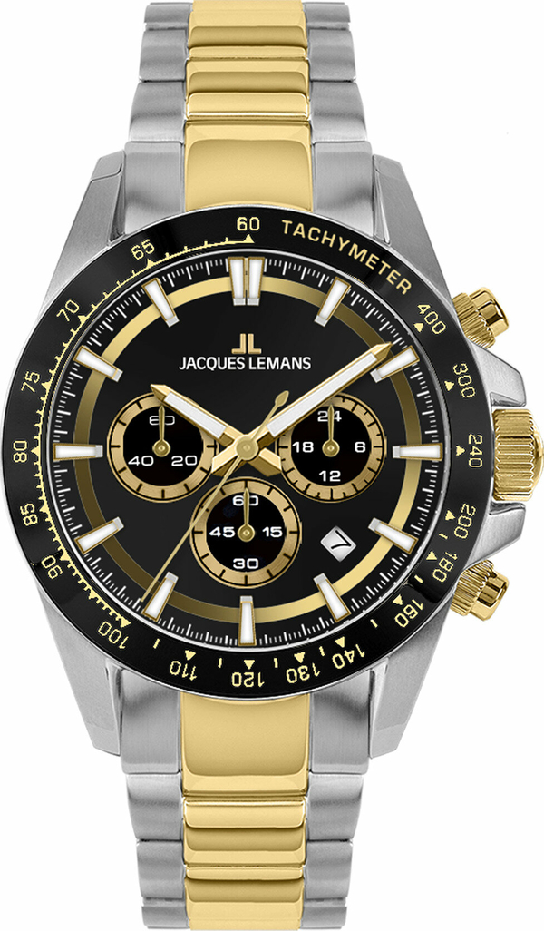 Jacques Lemans 1-2207D Lıverpool Chronograph Erkek Kol Saati