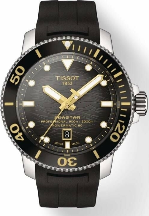 Tissot  T120.607.17.441.01 Seastar 2000 Professional Powermatic 80 Erkek Kol Saati