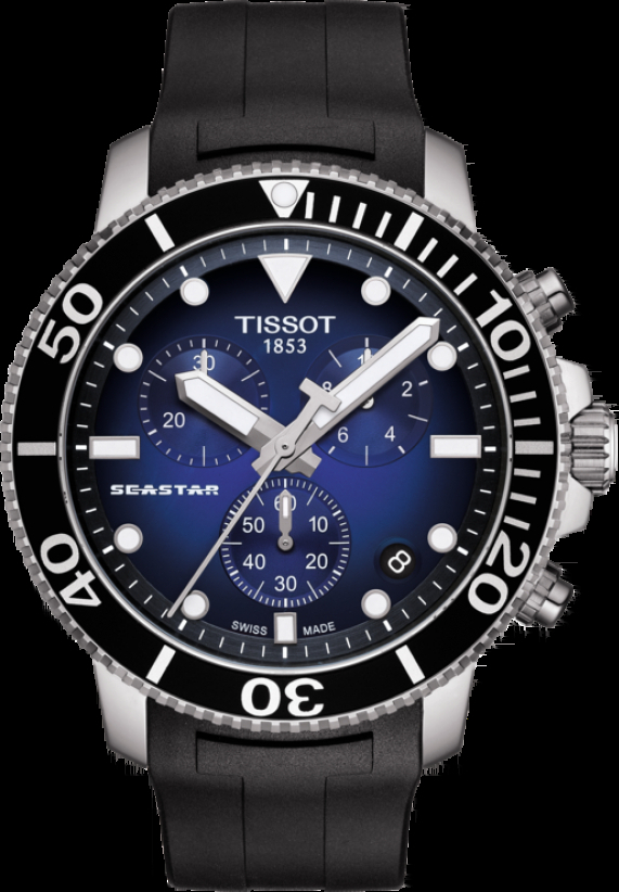 T1204171704100 Tissot Seastar 1000 Chronograph  T120.417.17.041.00 Erkek Kol Saati