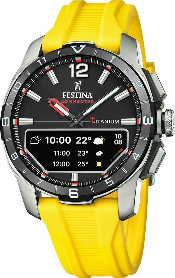 Festına F23000/A Connected D Yellow Erkek Kol Saati