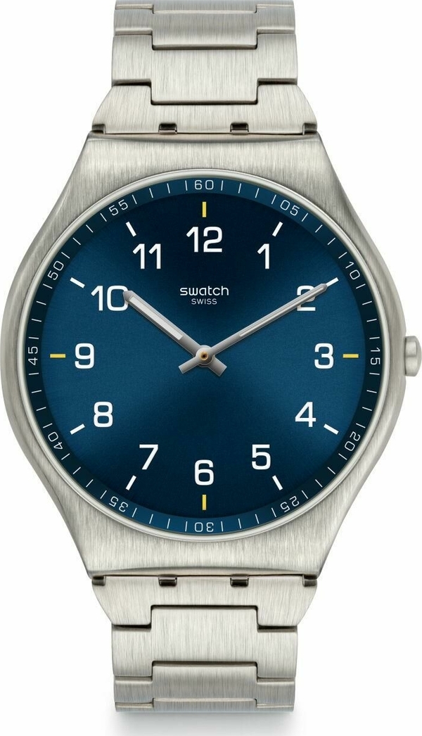 Swatch Ss07S106G Skın Suit Blue Erkek Kol Saati
