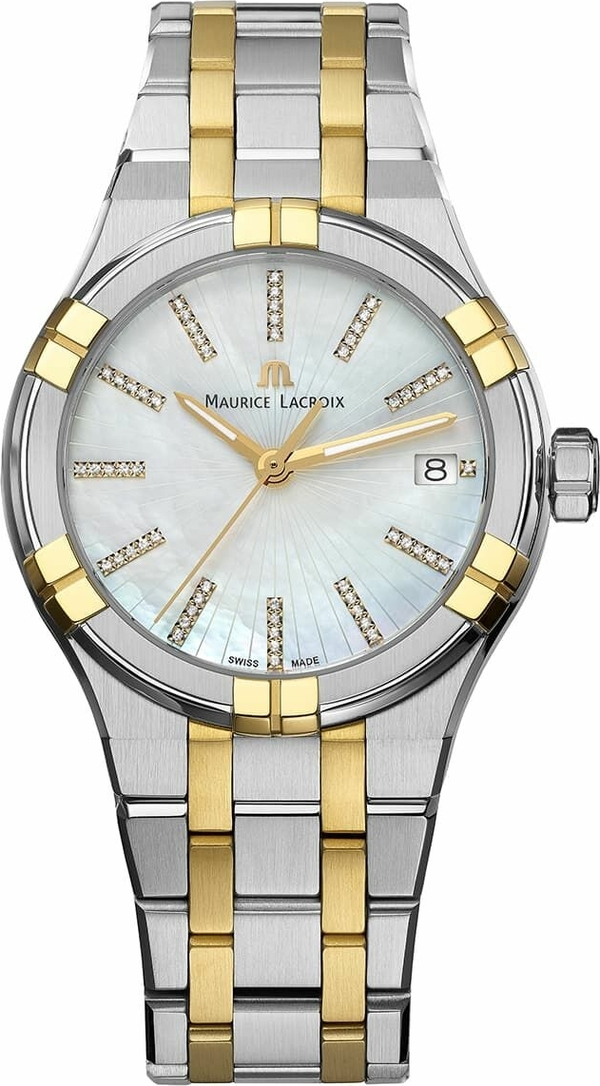 Maurice Lacroix Ml-Aı1106Pvy13170-1 Pırlantalı Kadın Kol Saati