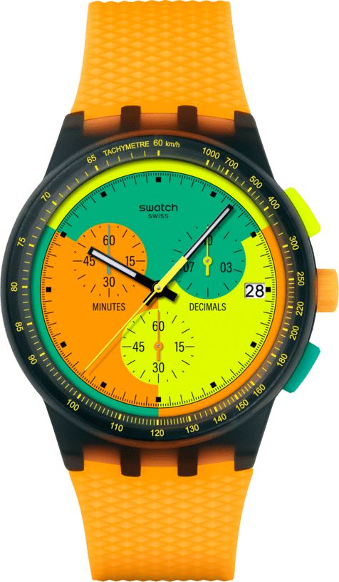 SUSB422 Swatch Neon Signal Flag Erkek Kol Saati SUSB422