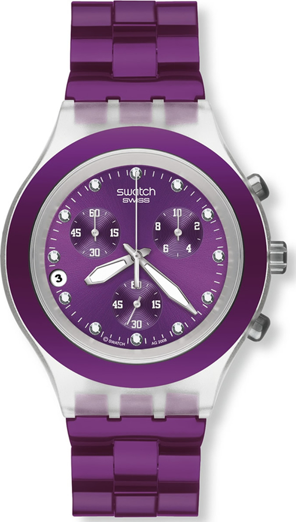 Swatch Full Blooded Blueberry SVCK4048AG Kadın Kol Saati