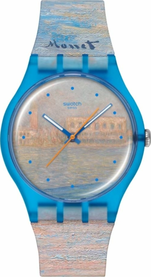 So29Z150 Swatch Monet's Palazzo Ducale Unisex Kol Saati So29Z150
