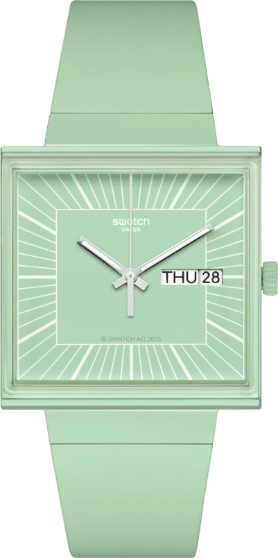 Swatch What If ... Mint? Erkek Kol Saati SO34G701