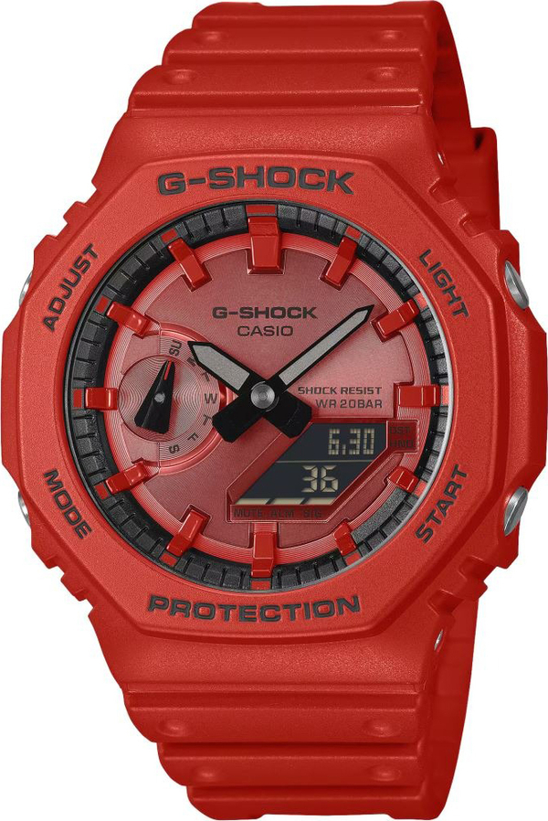 Casio G-Shock Erkek Kol Saati GA-2100RRB-4ADR