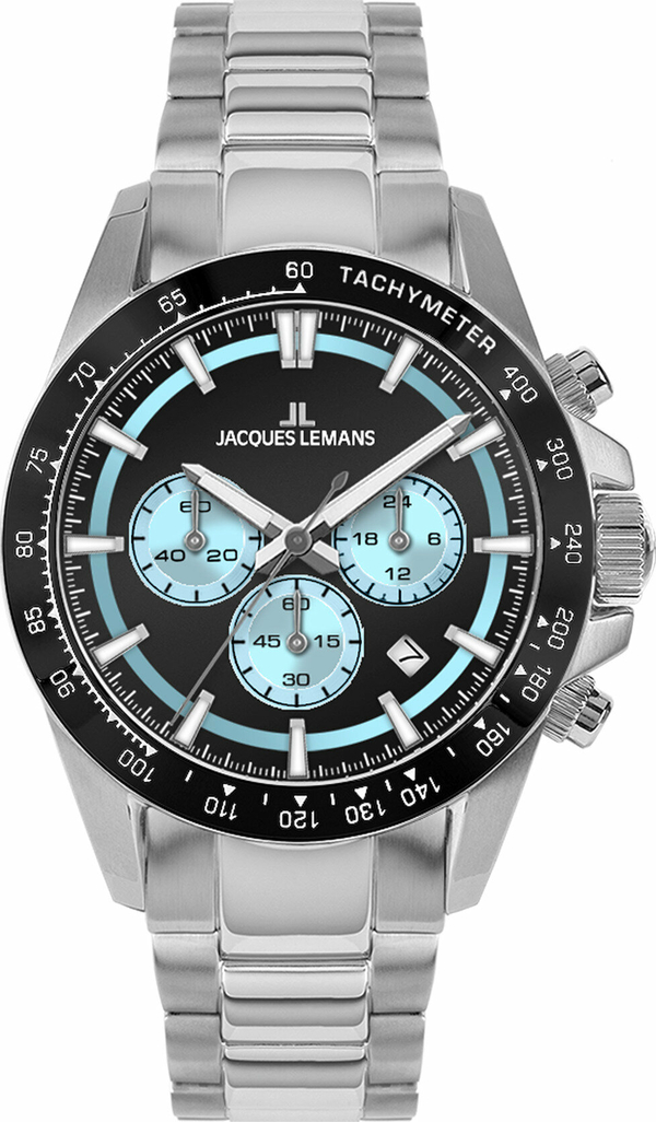 Jacques Lemans 1-2207B Lıverpool Chronograph Erkek Kol Saati