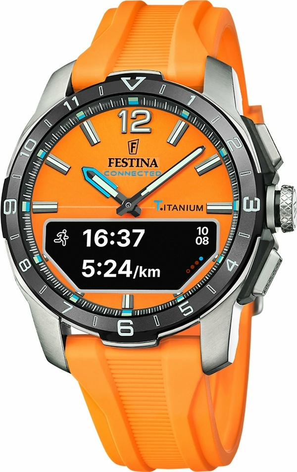 Festına F23000/7 Connected D Orange Erkek Kol Saati