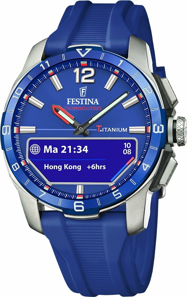 Festına F23000/3 Connected D Blue Erkek Kol Saati