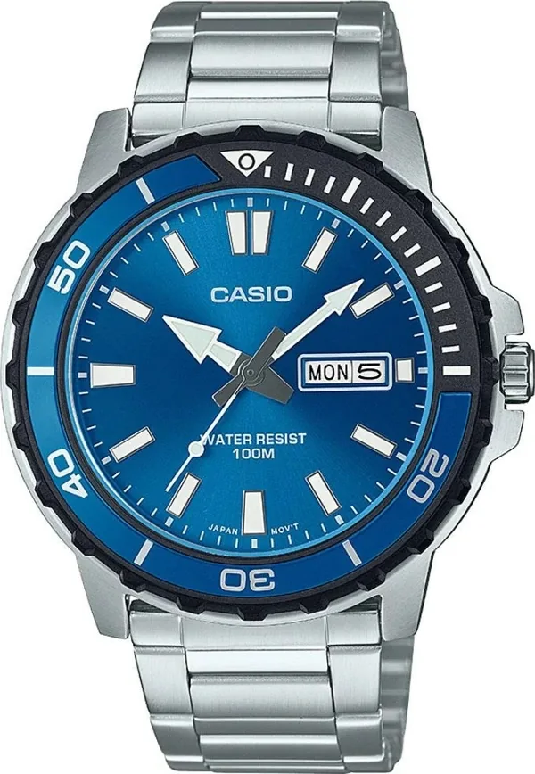 CASIO MTD-125D-2A1VDF Pilli ERKEK KOL SAATİ