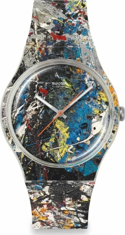 SUOZ366 Swatch Pollock's Alchemy Unisex Kol Saati SUOZ366