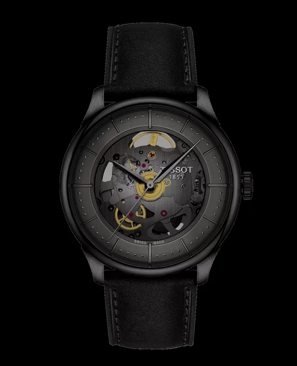 Tissot Chemin Des Tourelles Squelette T1398363644100 Kol Saati T139.836.36.441.00