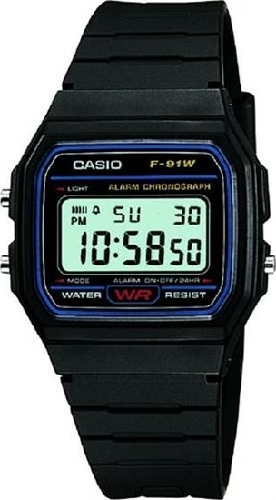 CASIO F-91W-1DG Digital ERKEK KOL SAATİ