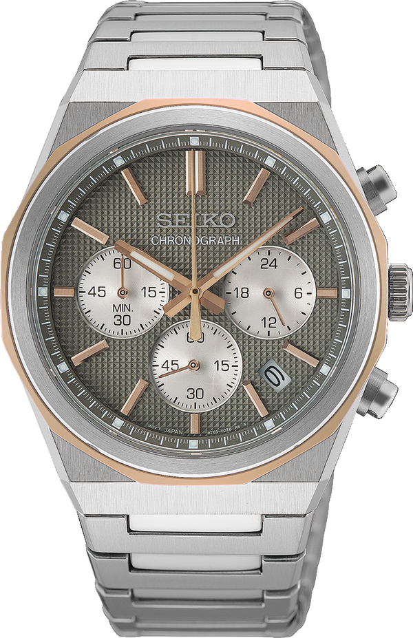1 Seiko Chronograph Erkek Kol Saati HGK002P