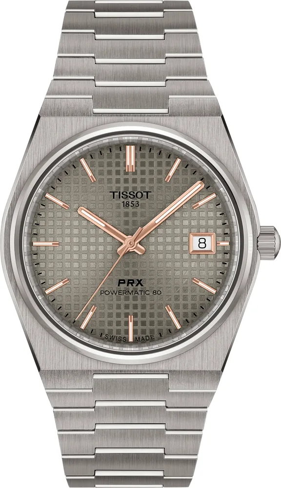 T1378074406100 Tissot Prx Titanyum 38 Mm Otomatik Unisex Kol Saati T137.807.44.061.00