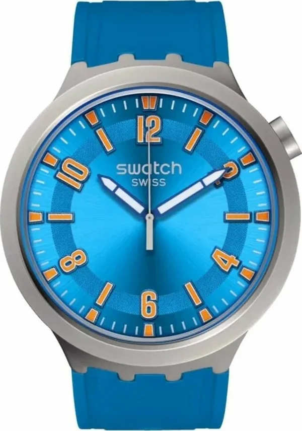 Swatch Sb07S115 Blue In The Works Kol Saati