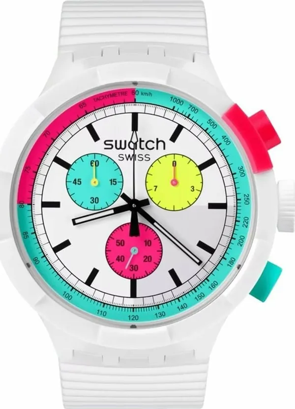 Swatch Purity Of Neon Erkek Kol Saati SB06W100