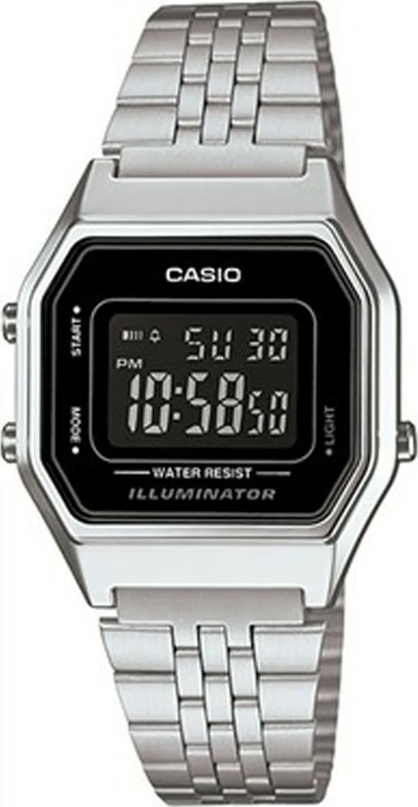 CASIO LA680WA-1BDF Pilli KADIN KOL SAATİ