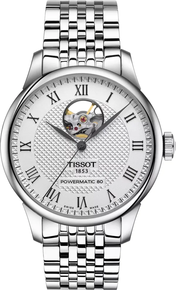 Tissot T006.407.11.033.02 Le Locle Powermatic 80 Open Heart Erkek Kol Saati