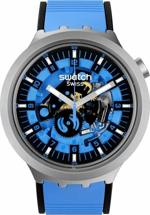Swatch Bıg Bold Irony Sb07S106 Azure Blue Daze