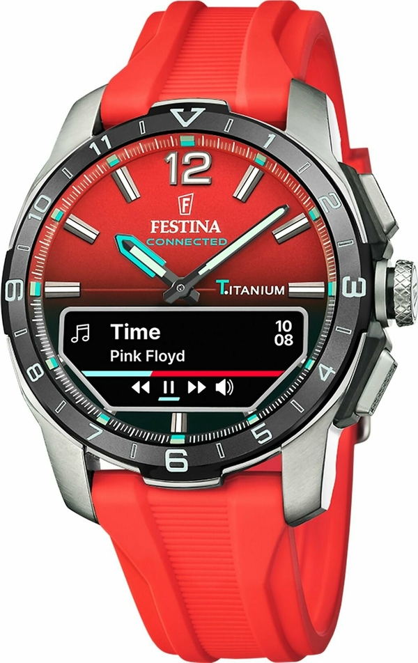 Festına F23000/6 Connected D Red Erkek Kol Saati