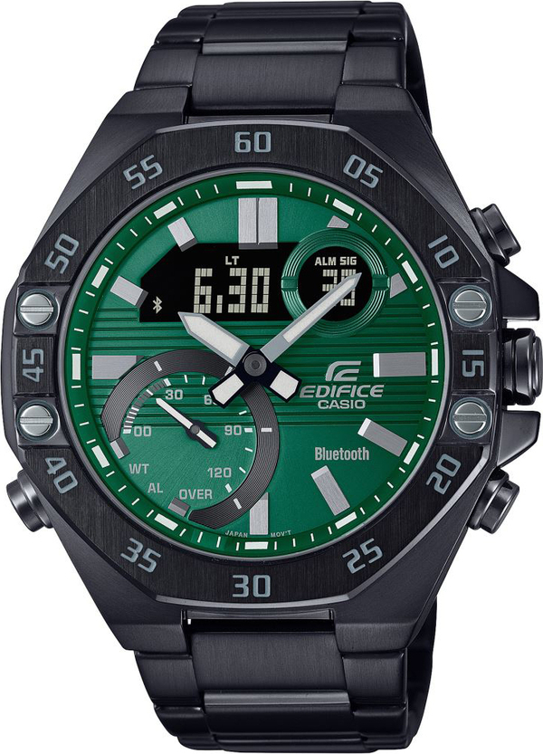 CASIO ECB-10DC-3ADF Analog -  Digital ERKEK KOL SAATİ