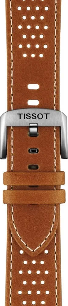 Tissot T852051017 Açık Kahverengi Deri Kayış Boynuz Aralığı 22 Mm