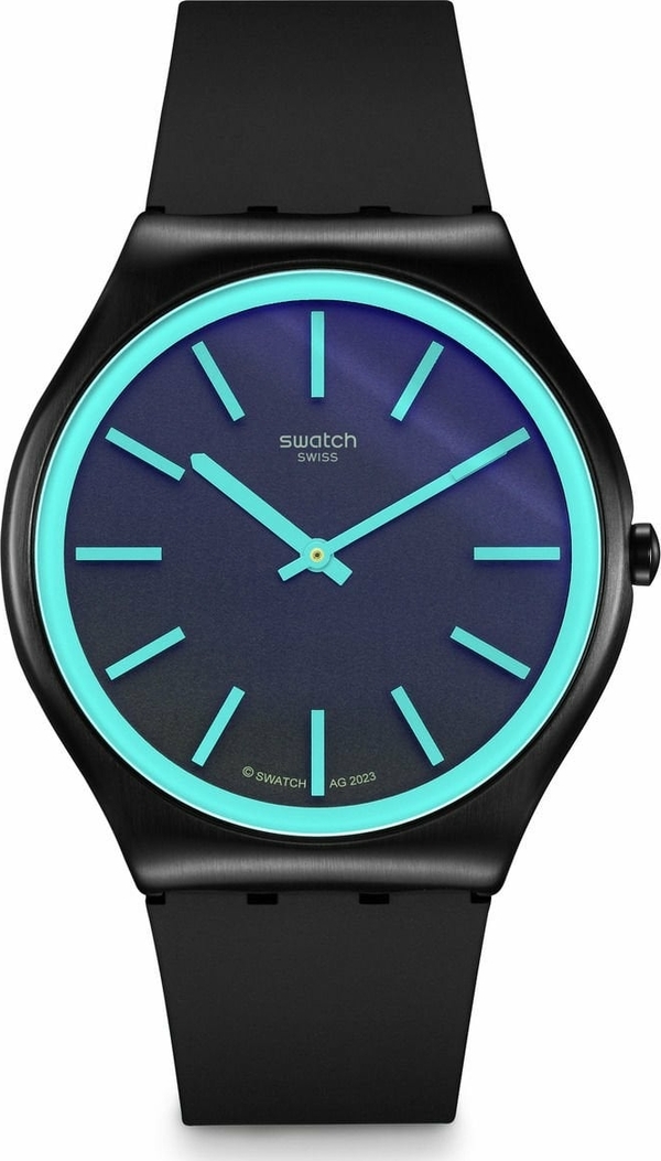 Swatch SS07B111 Obsidian Shimmer Kol Saati