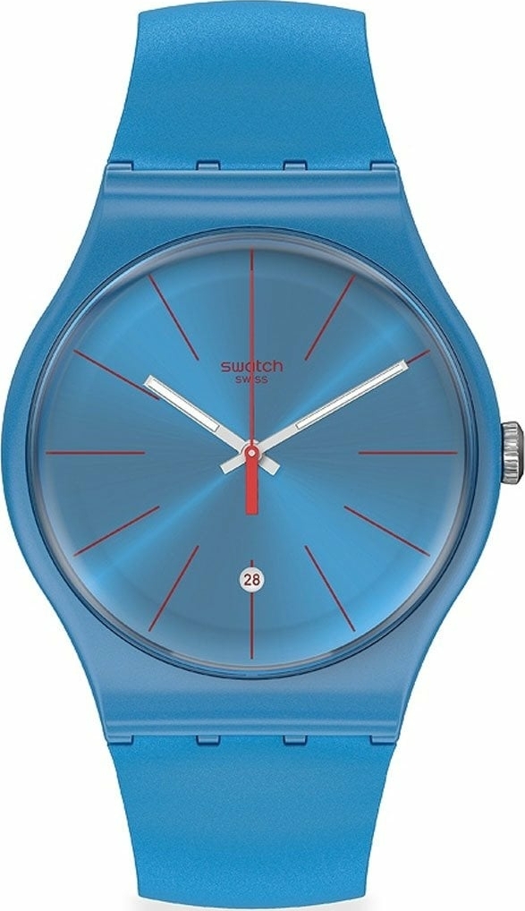 Swatch Suos401 Plastik Silikon Kol Saati