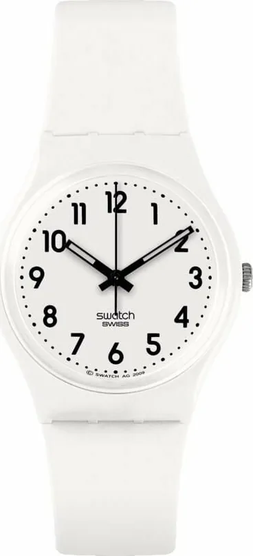 Swatch Just Whıte Soft SO28W107-S14 Kol Saati