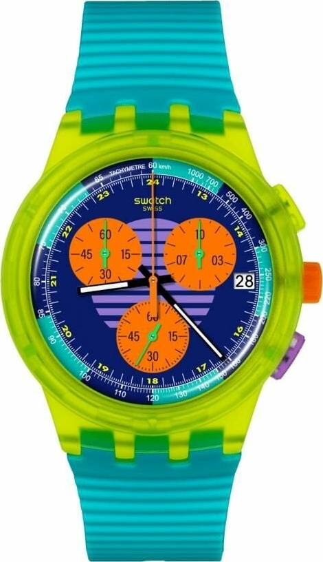 Susj404 Swatch Neon Wave  Kol Saati Susj404